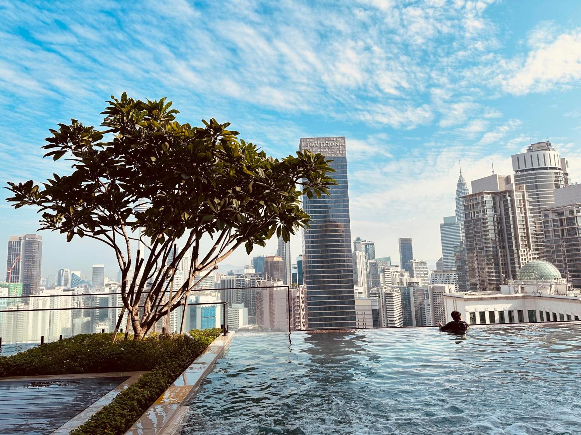 Ferienwohnung Axon Infinity Pool Kl Kuala Lumpur Exterior foto